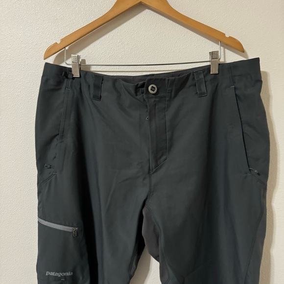 Patagonia Simul Alpine Pants  Forge Gray Hiking Lightweight Pockets-38 - Picture 4 of 9